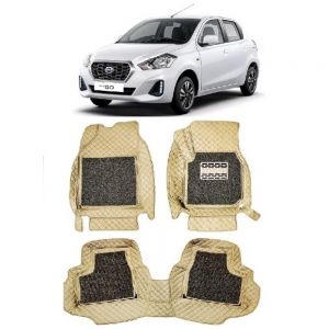 Floor Mats for Datsun Go - beige